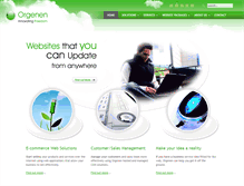 Tablet Screenshot of orgenen.com